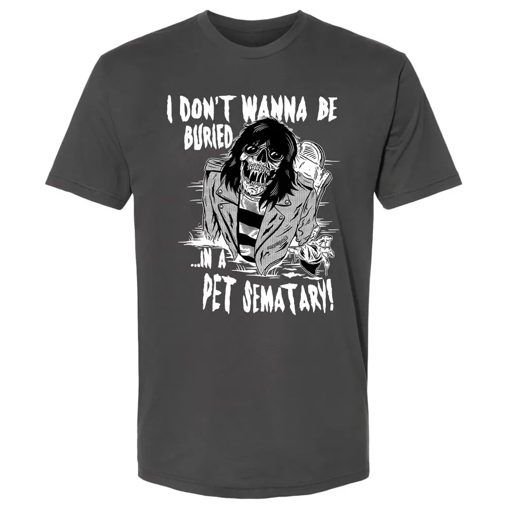Buried In A Pet Sematary Premium Unisex T-shirt - 8