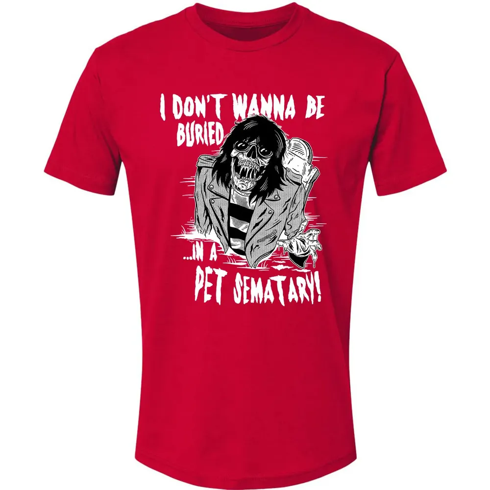 Buried In A Pet Sematary Premium Unisex T-shirt - 6