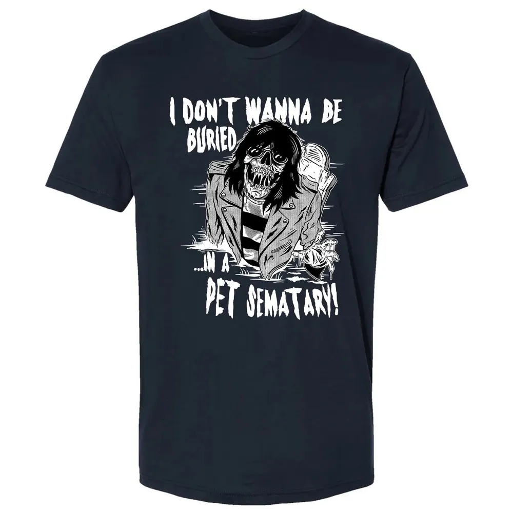 Buried In A Pet Sematary Premium Unisex T-shirt - 2