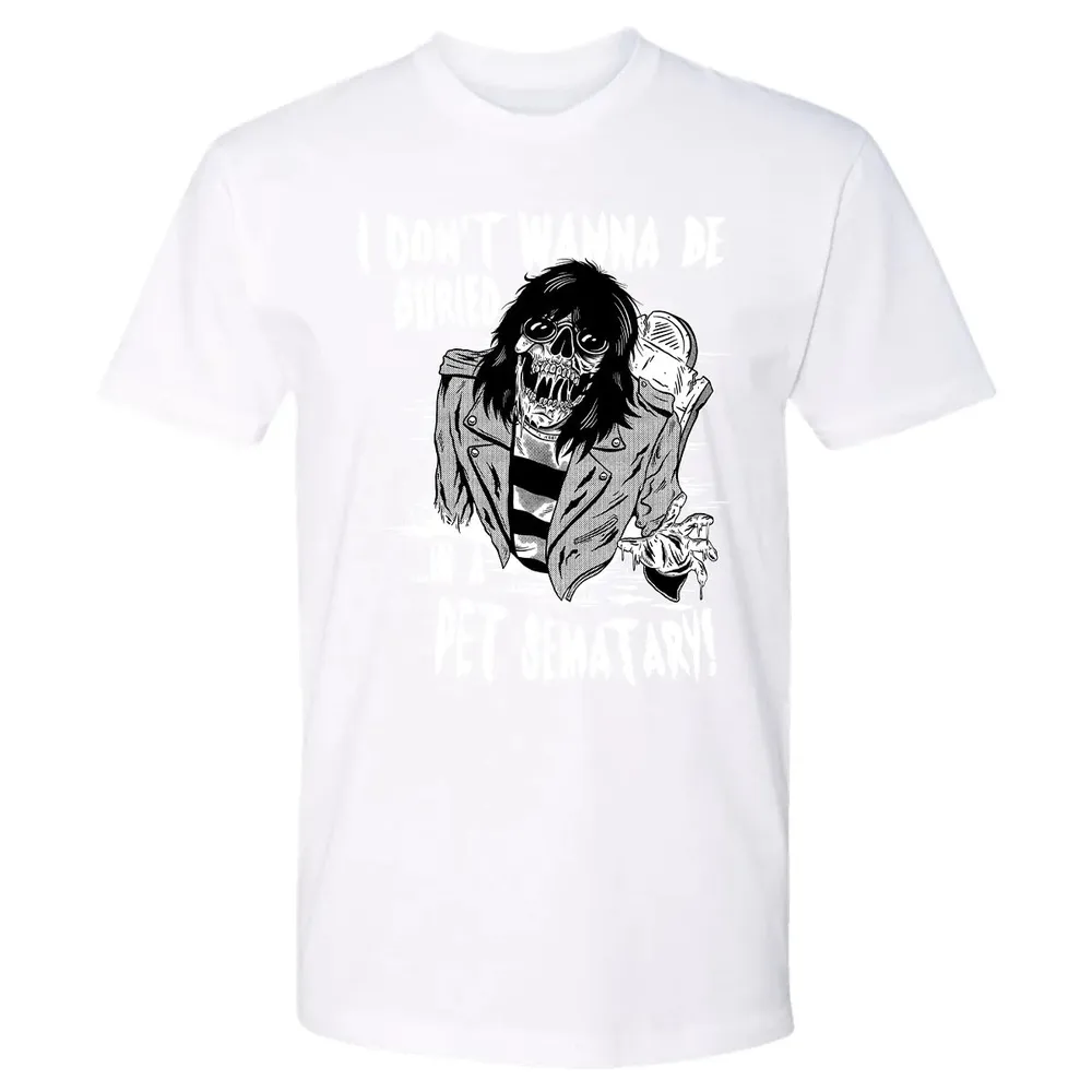 Buried In A Pet Sematary Premium Unisex T-shirt - 4