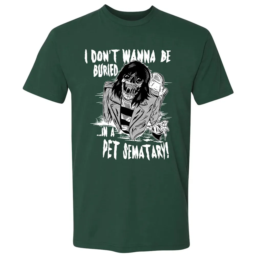 Buried In A Pet Sematary Premium Unisex T-shirt - 12