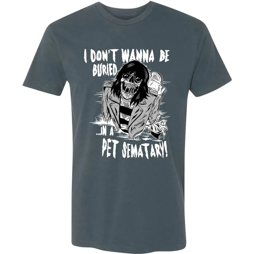 Buried In A Pet Sematary Premium Unisex T-shirt - 14