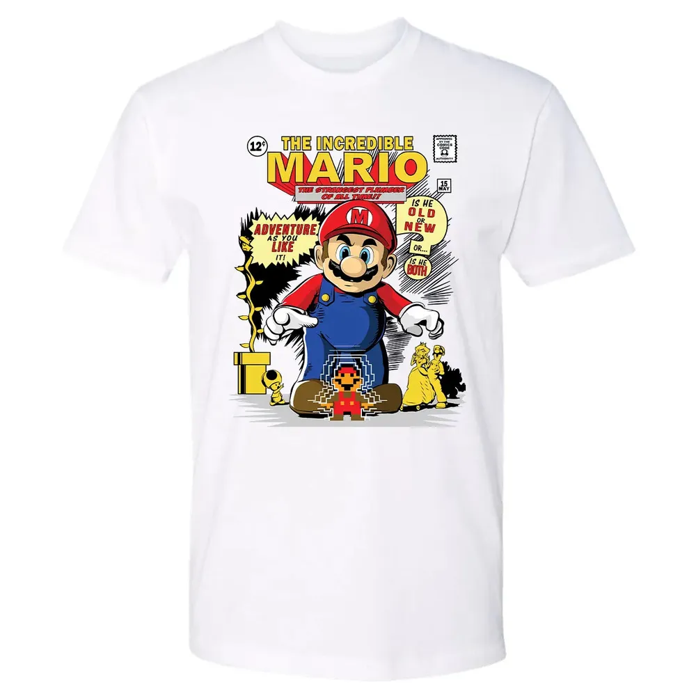 The Incredible Mario Premium Unisex T-shirt - 4