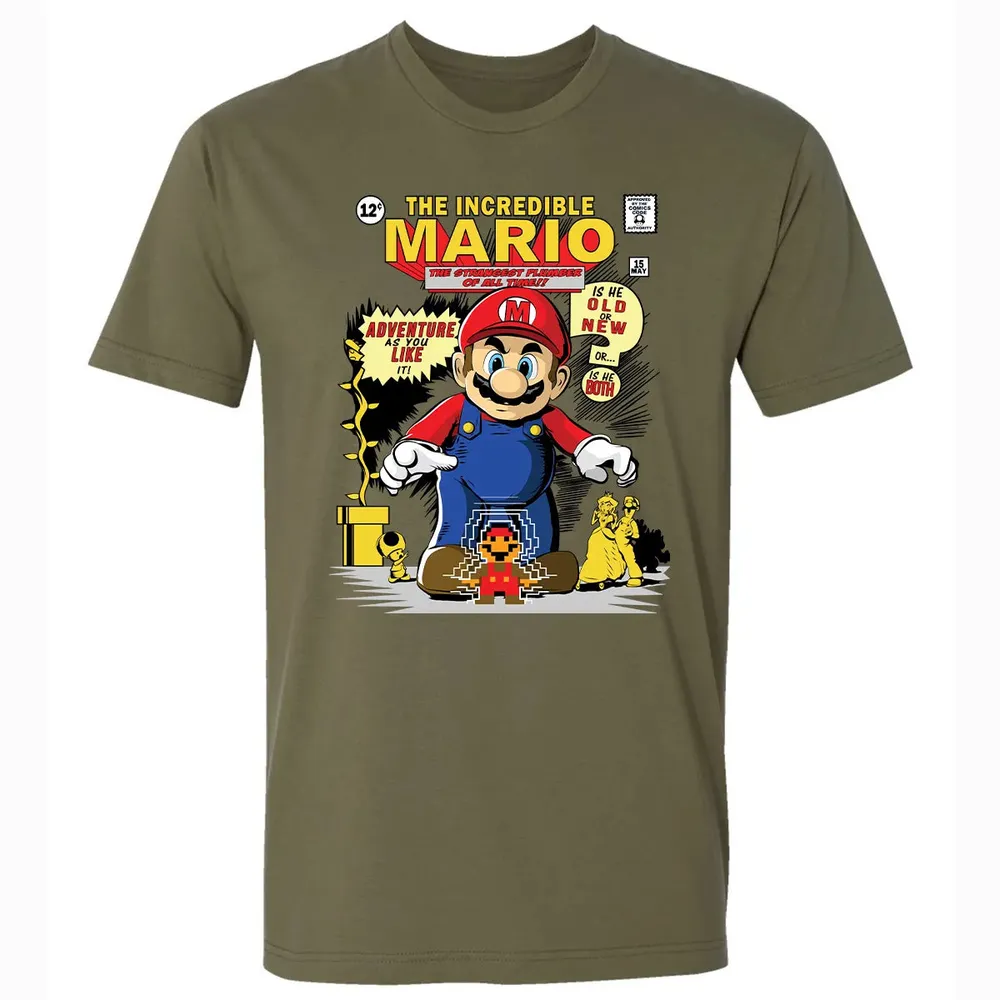 The Incredible Mario Premium Unisex T-shirt - 5