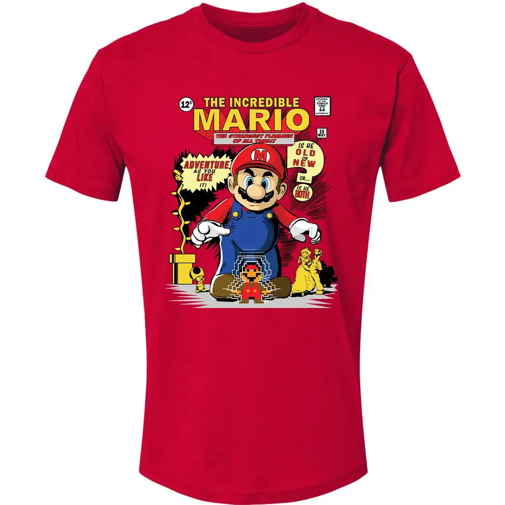 The Incredible Mario Premium Unisex T-shirt - 6