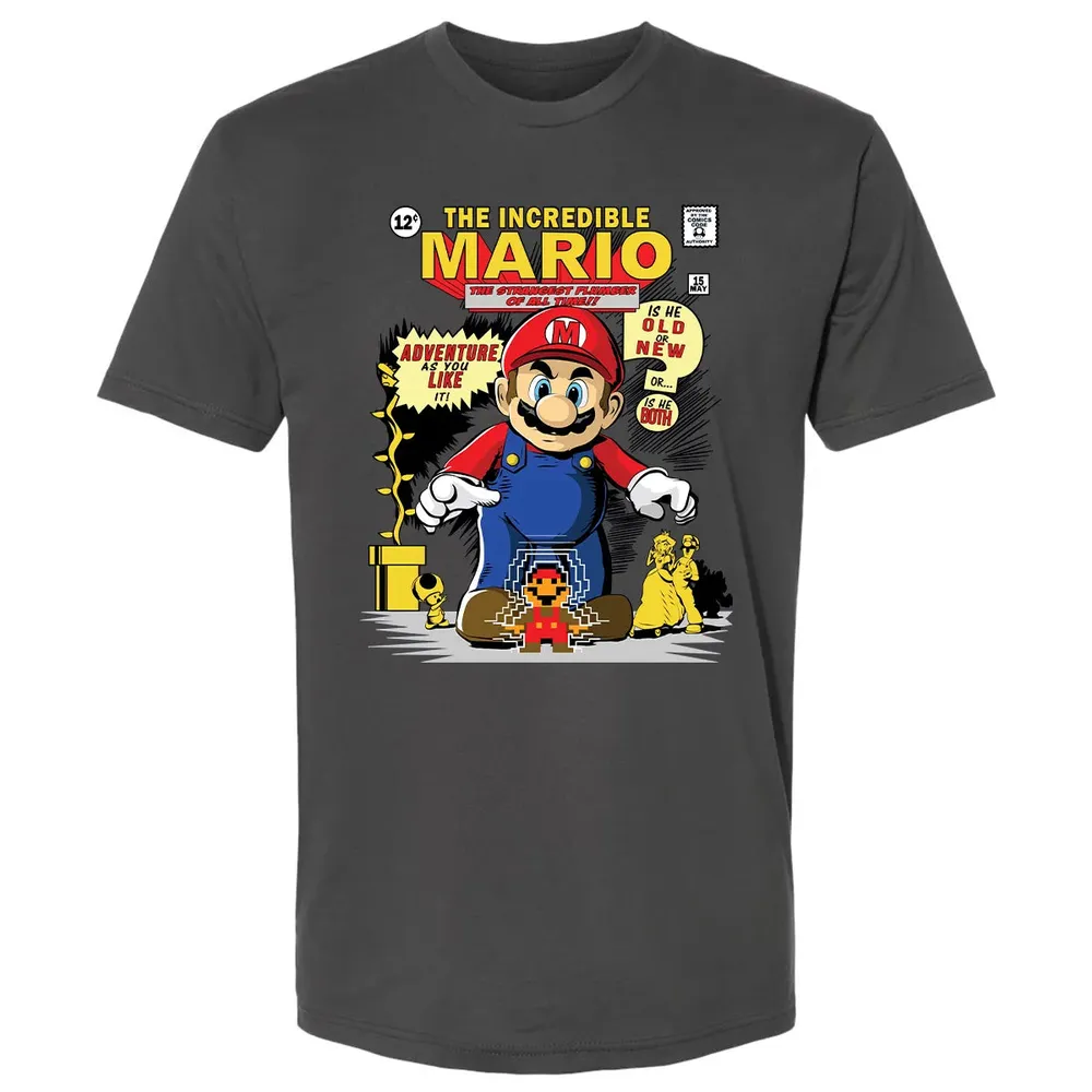 The Incredible Mario Premium Unisex T-shirt - 8