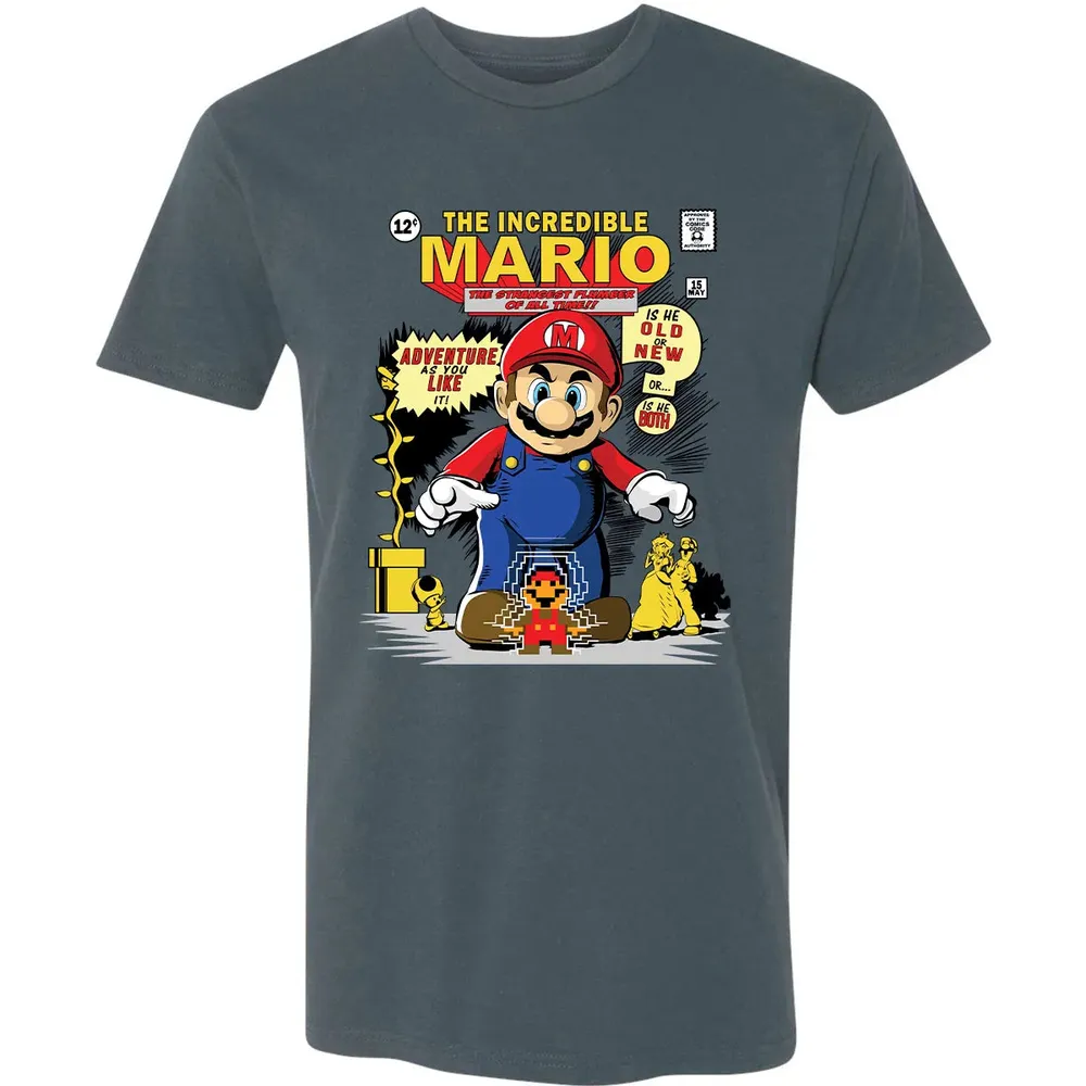 The Incredible Mario Premium Unisex T-shirt - 14