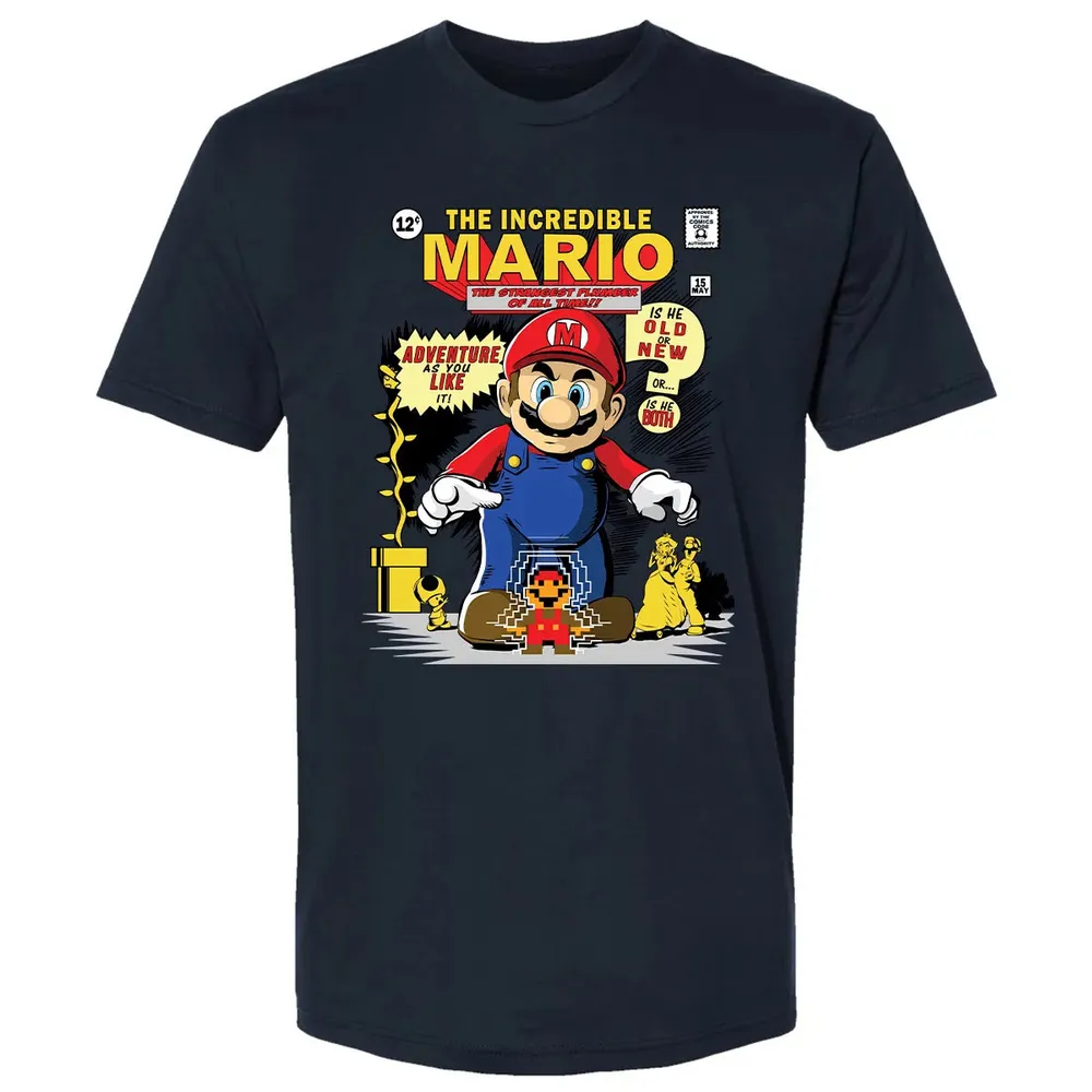 The Incredible Mario Premium Unisex T-shirt - 2