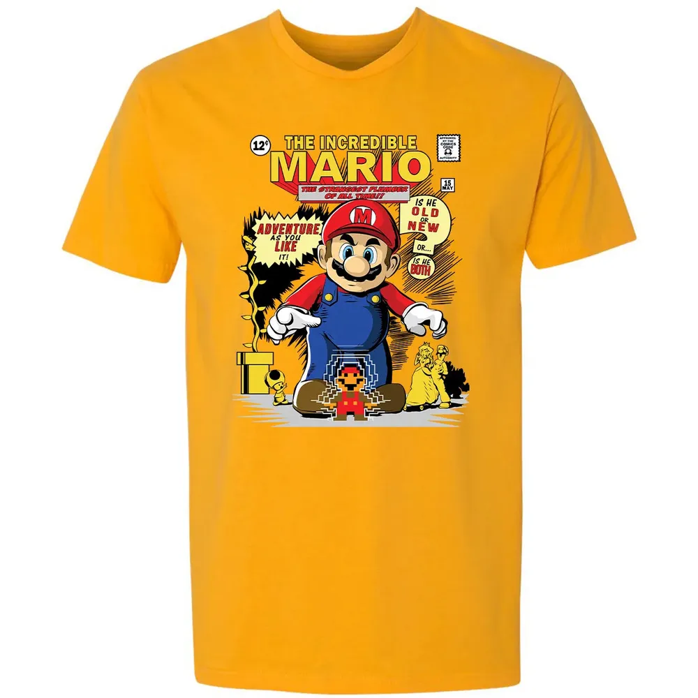The Incredible Mario Premium Unisex T-shirt - 11