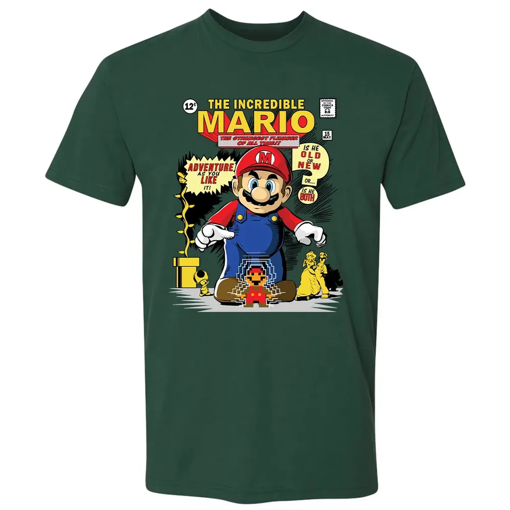 The Incredible Mario Premium Unisex T-shirt - 12