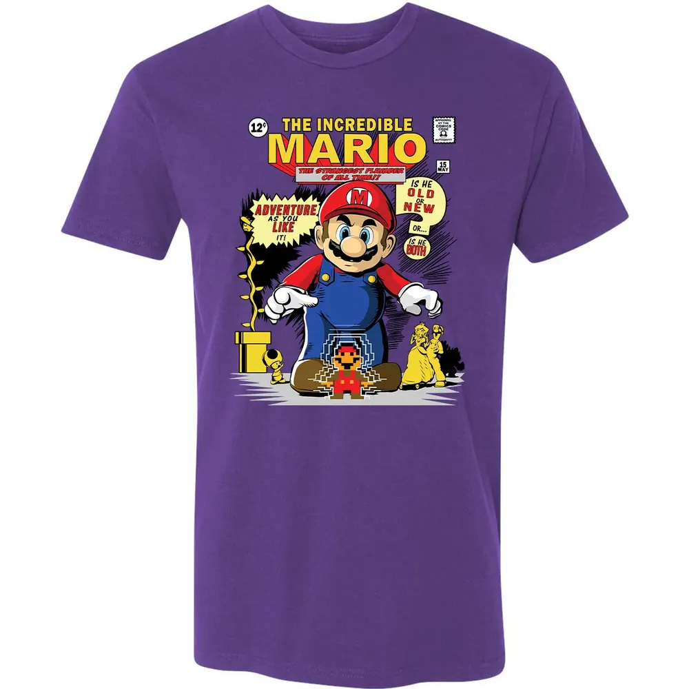 The Incredible Mario Premium Unisex T-shirt - 7