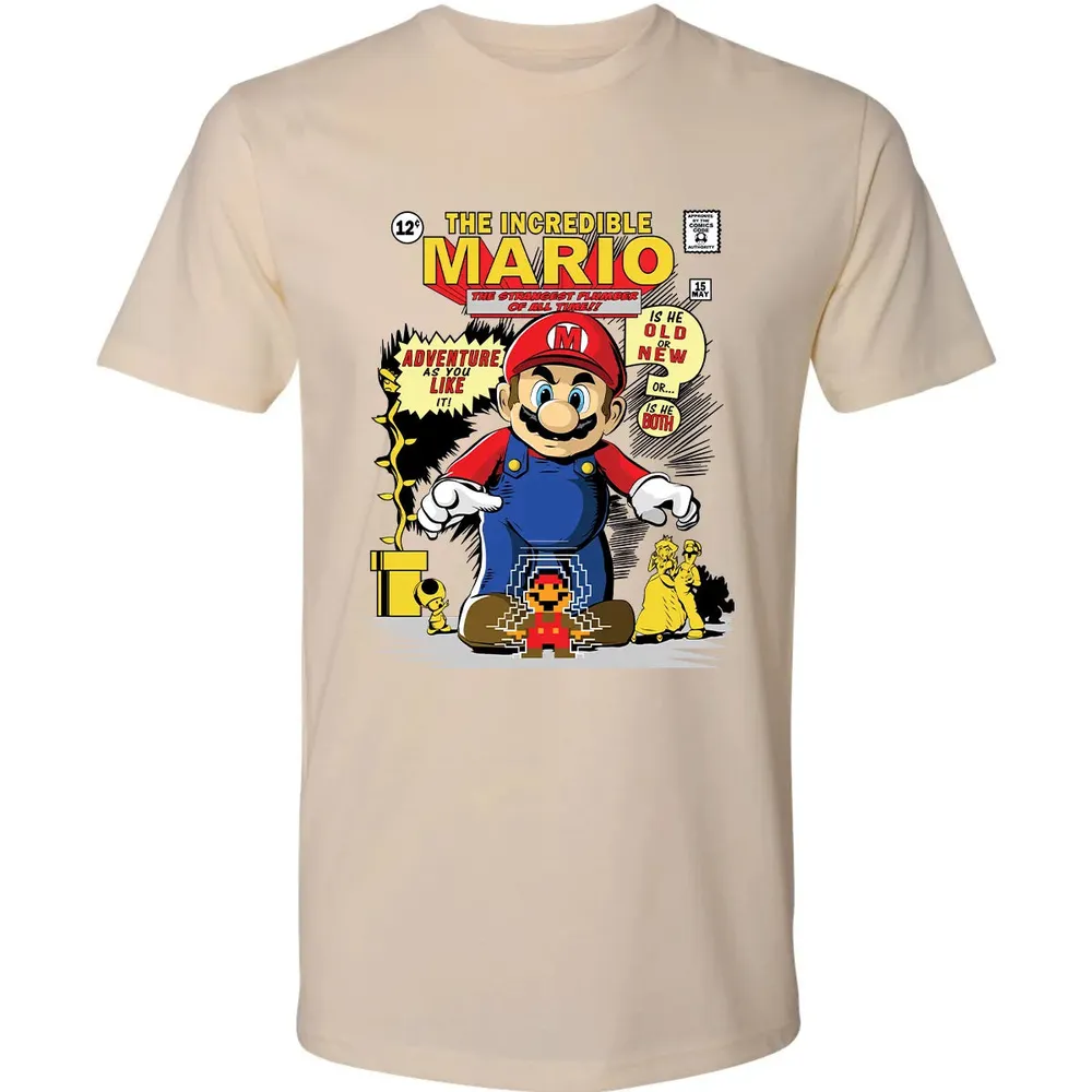 The Incredible Mario Premium Unisex T-shirt - 13