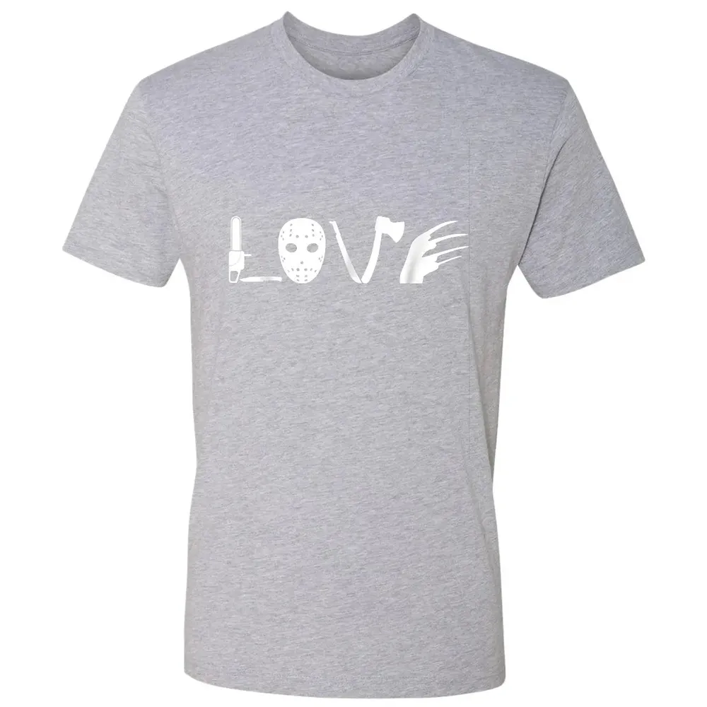 I love Horror Movies    Scary Movie Premium Unisex T-shirt - 9