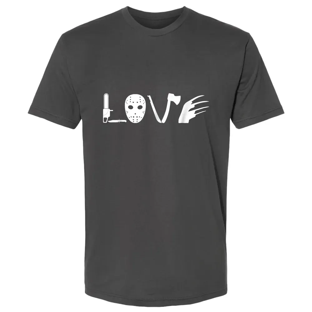 I love Horror Movies    Scary Movie Premium Unisex T-shirt - 8