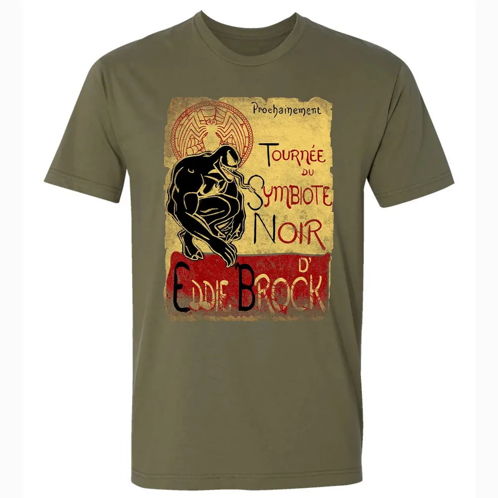 TourneÌe Du Symbiote Noir Premium Unisex T-shirt - 5