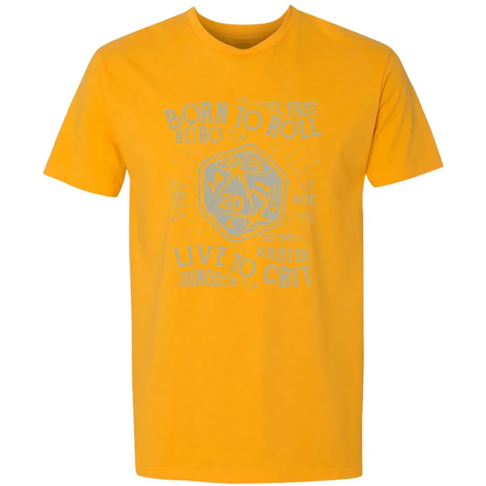 Born To Roll Live To Crit Premium Unisex T-shirt - 11