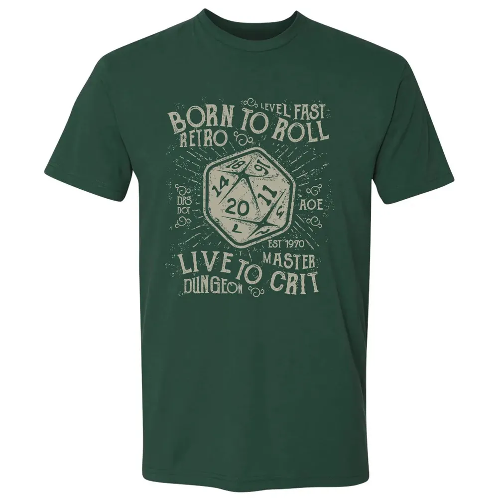 Born To Roll Live To Crit Premium Unisex T-shirt - 12