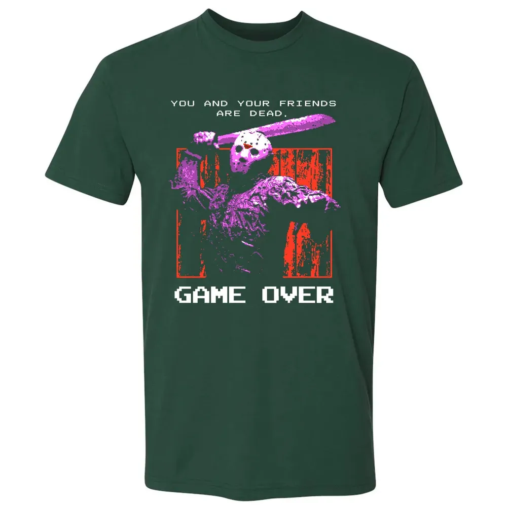 F13 GAME OVER Premium Unisex T-shirt - 12