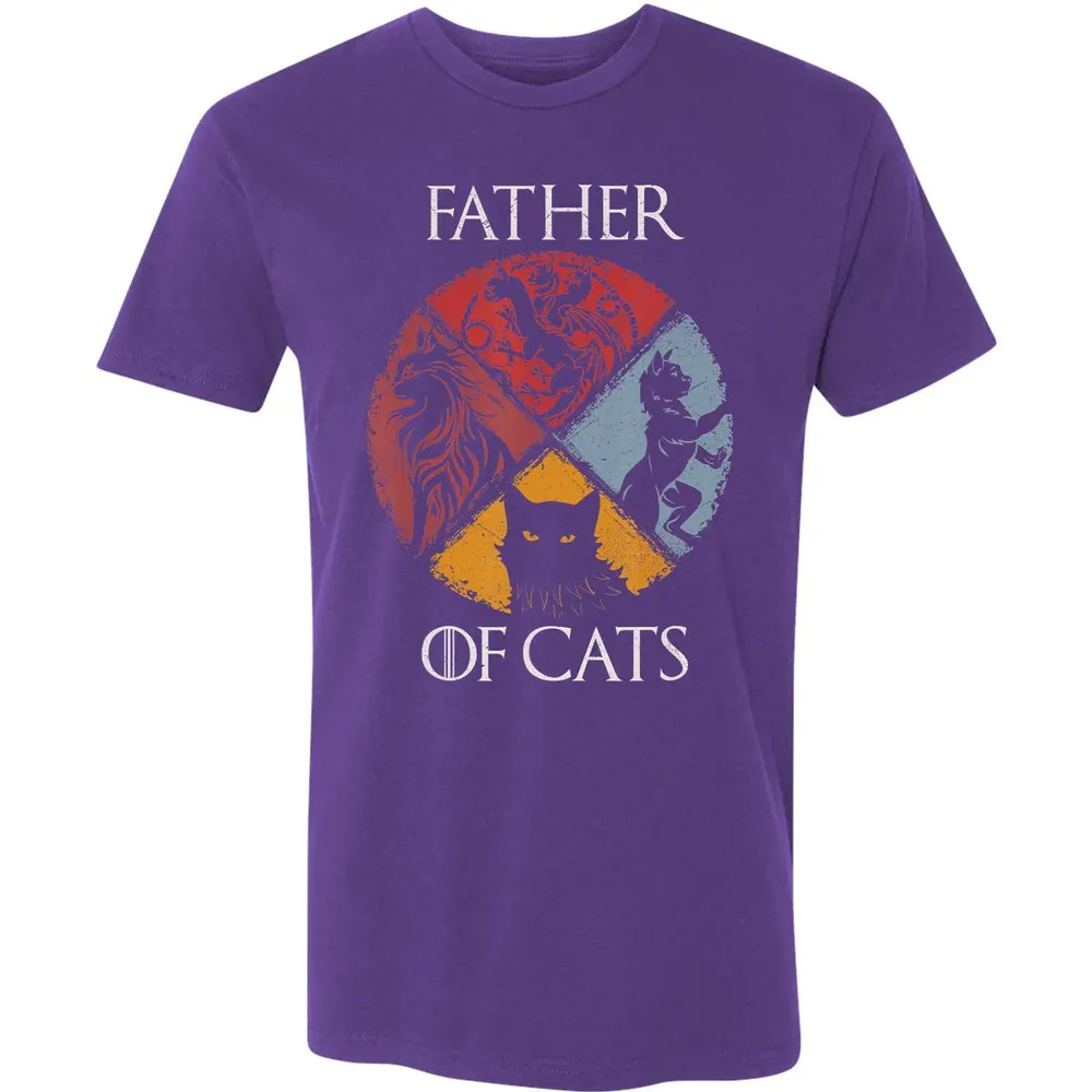 Father of Cats    Cat Lovers Cat Dad Fabulous Gift Premium Unisex T-shirt - 7