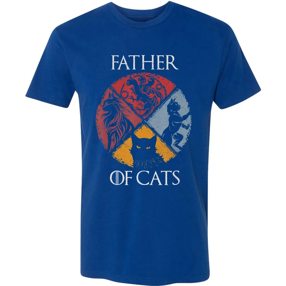 Father of Cats    Cat Lovers Cat Dad Fabulous Gift Premium Unisex T-shirt - 10