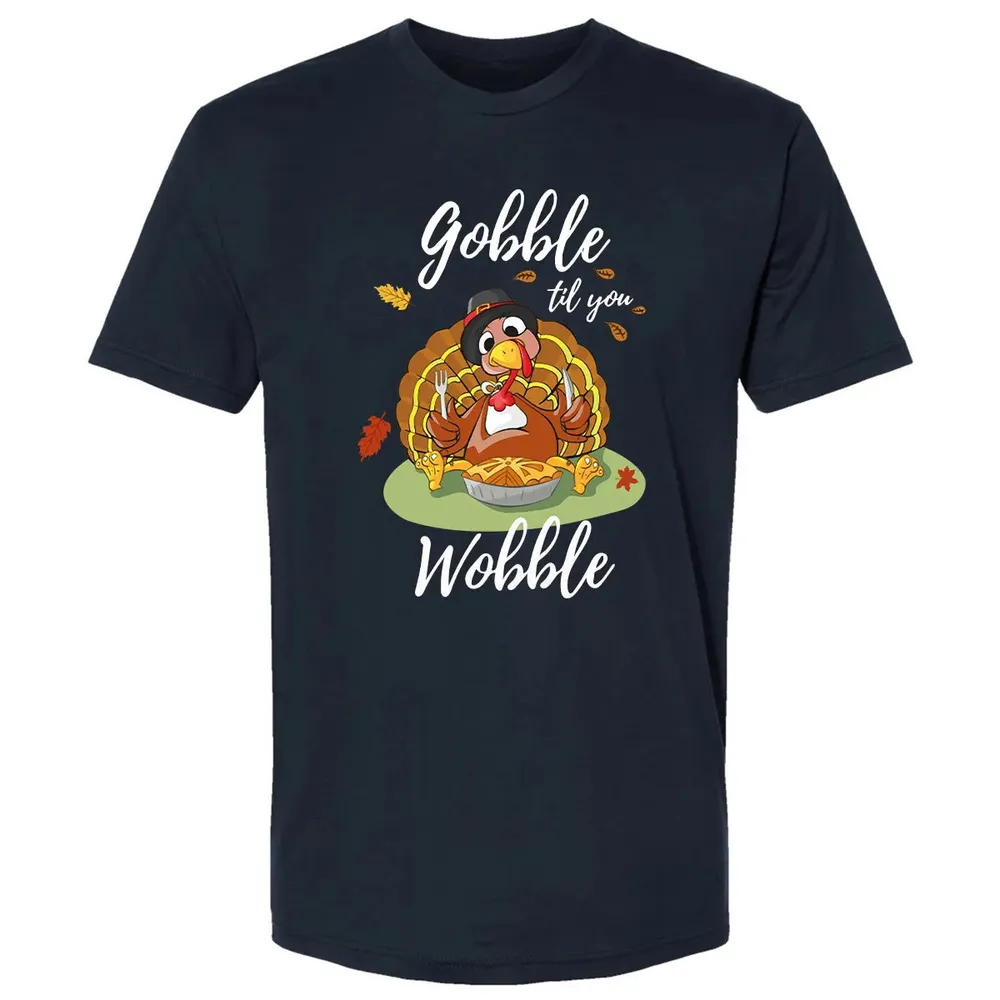 Gobble til you Wobble Premium Unisex T-shirt - 2