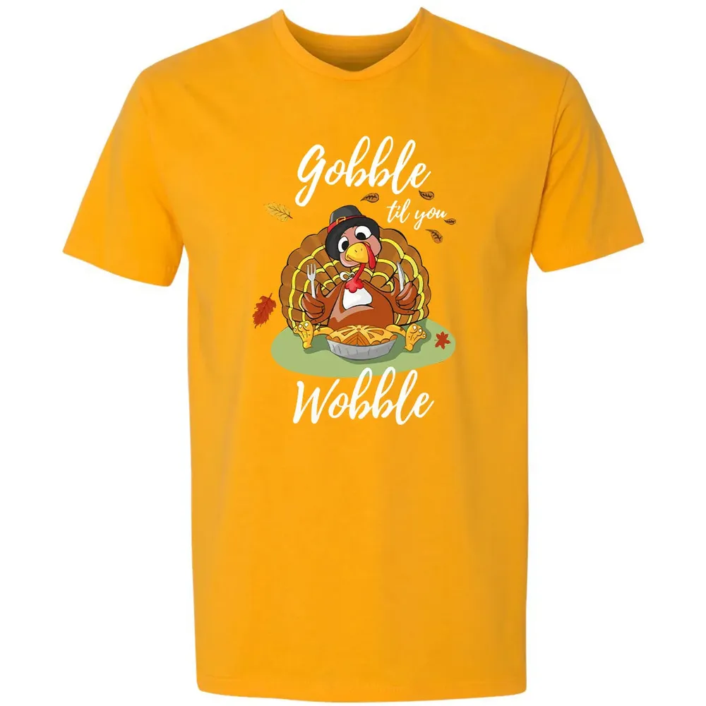 Gobble til you Wobble Premium Unisex T-shirt - 11