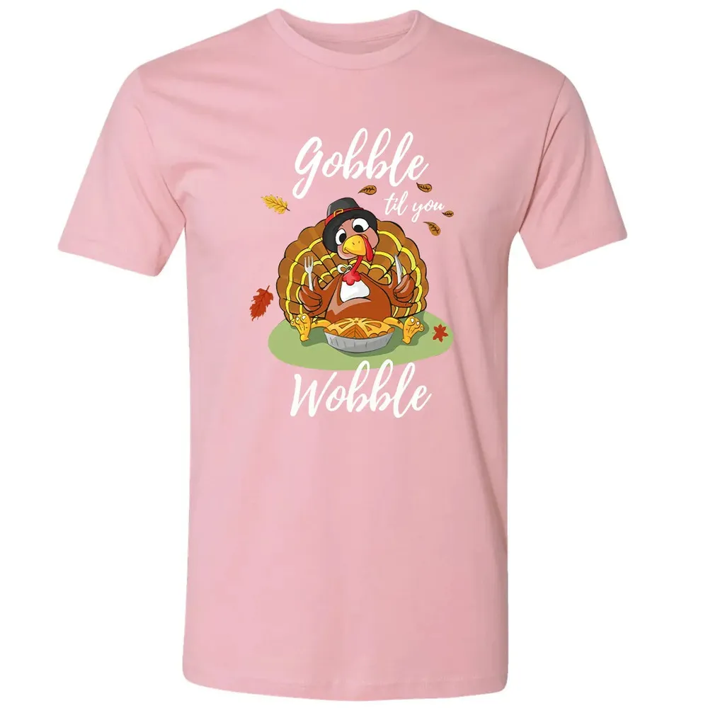 Gobble til you Wobble Premium Unisex T-shirt - 3