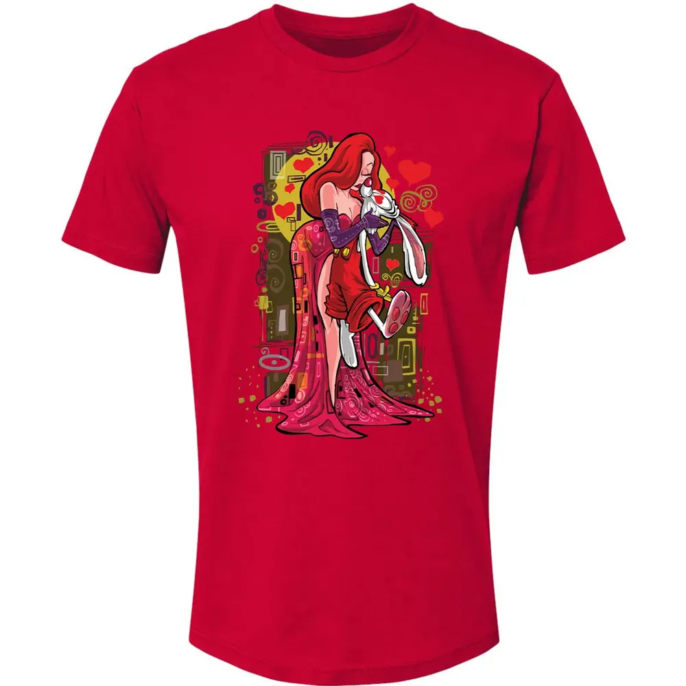 Rabbit Kiss Premium Unisex T-shirt - 6