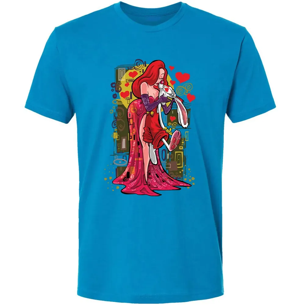 Rabbit Kiss Premium Unisex T-shirt - 15