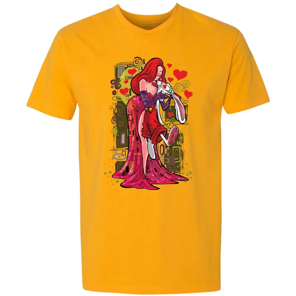 Rabbit Kiss Premium Unisex T-shirt - 11