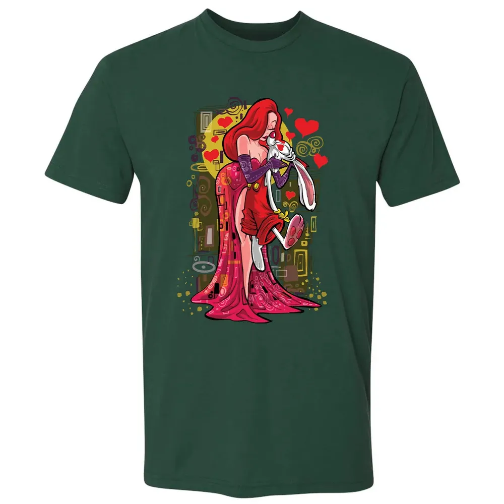 Rabbit Kiss Premium Unisex T-shirt - 12