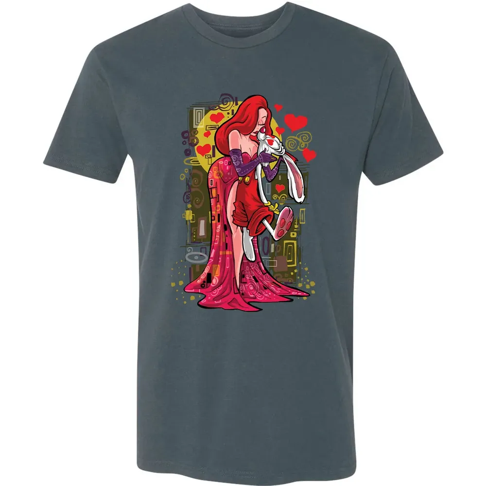 Rabbit Kiss Premium Unisex T-shirt - 14