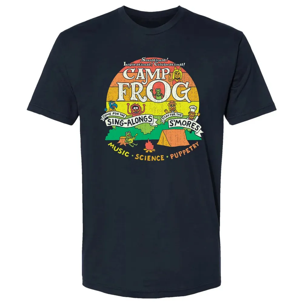 Camp Frog Sing Along Premium Unisex T-shirt - 2