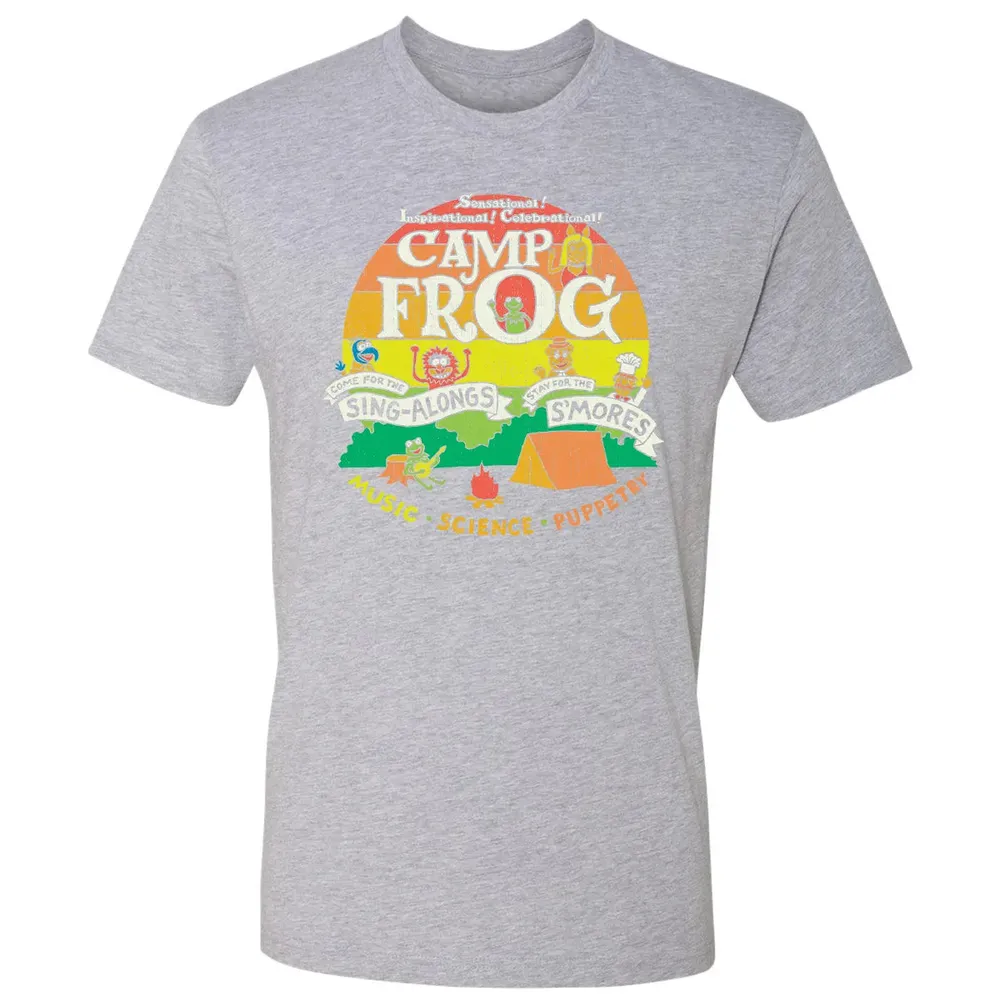 Camp Frog Sing Along Premium Unisex T-shirt - 9