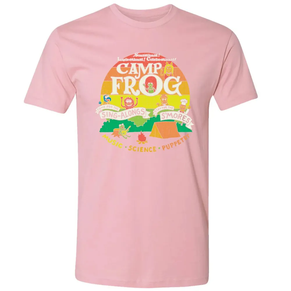 Camp Frog Sing Along Premium Unisex T-shirt - 3