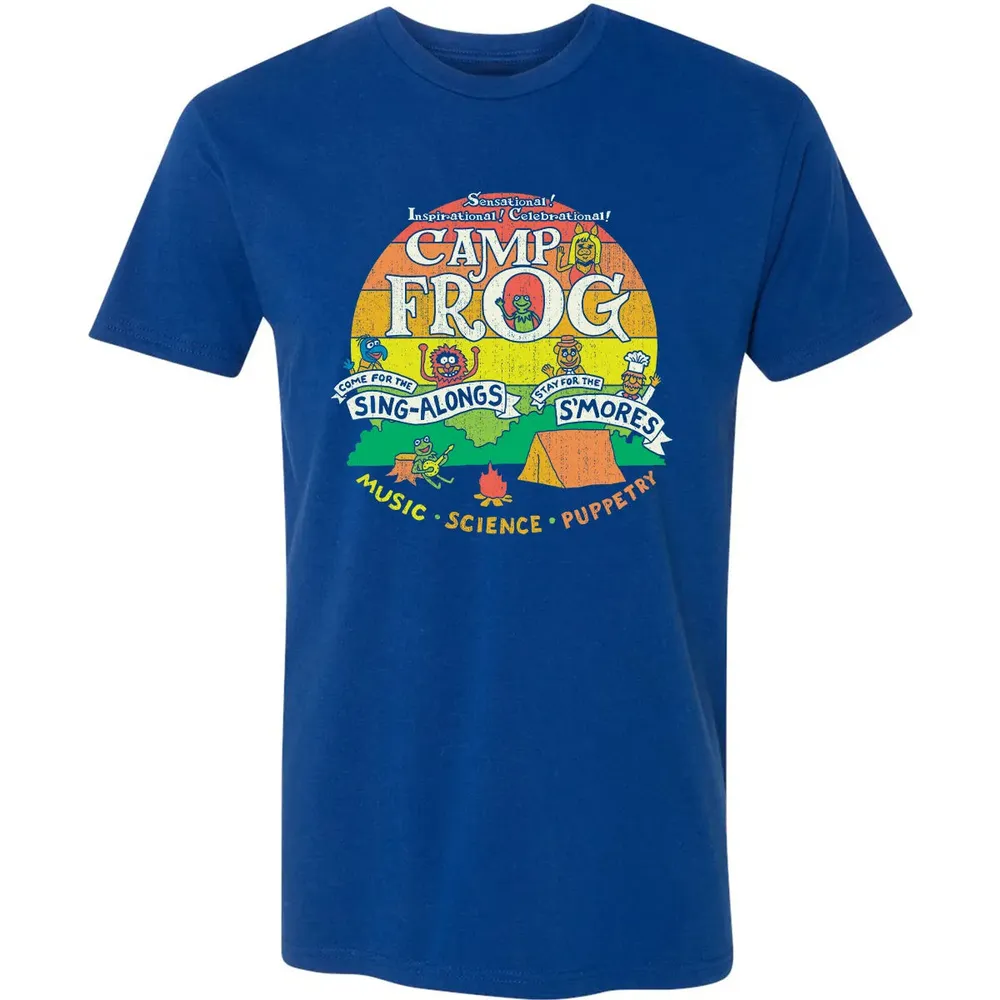 Camp Frog Sing Along Premium Unisex T-shirt - 10