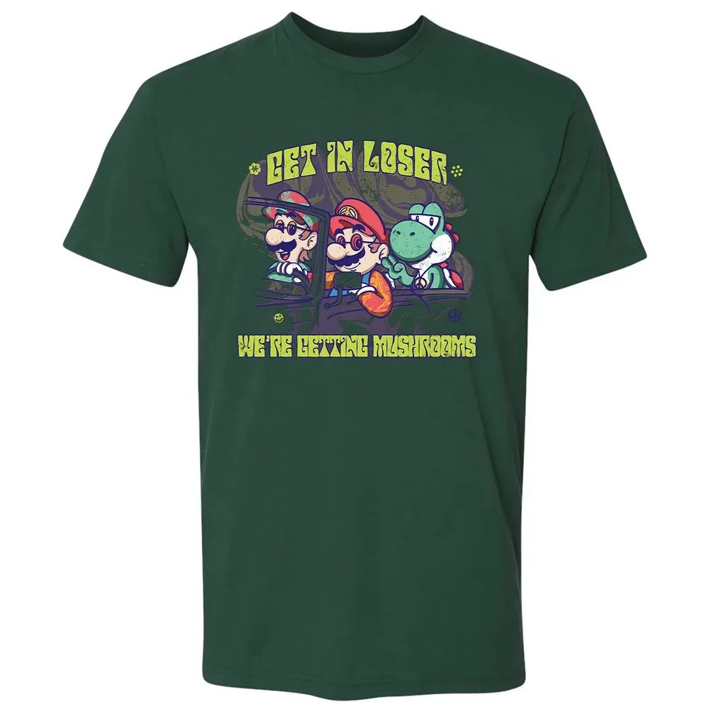 Getting Mushroom Premium Unisex T-shirt - 12