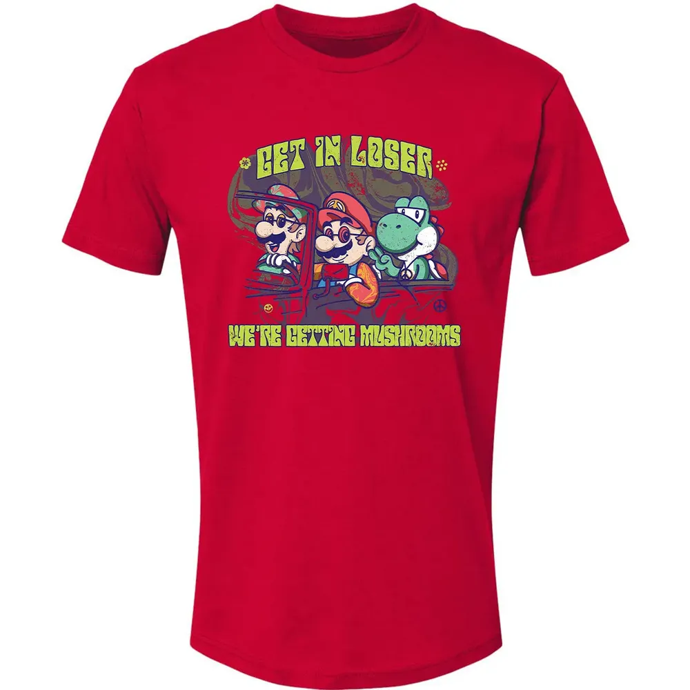 Getting Mushroom Premium Unisex T-shirt - 6