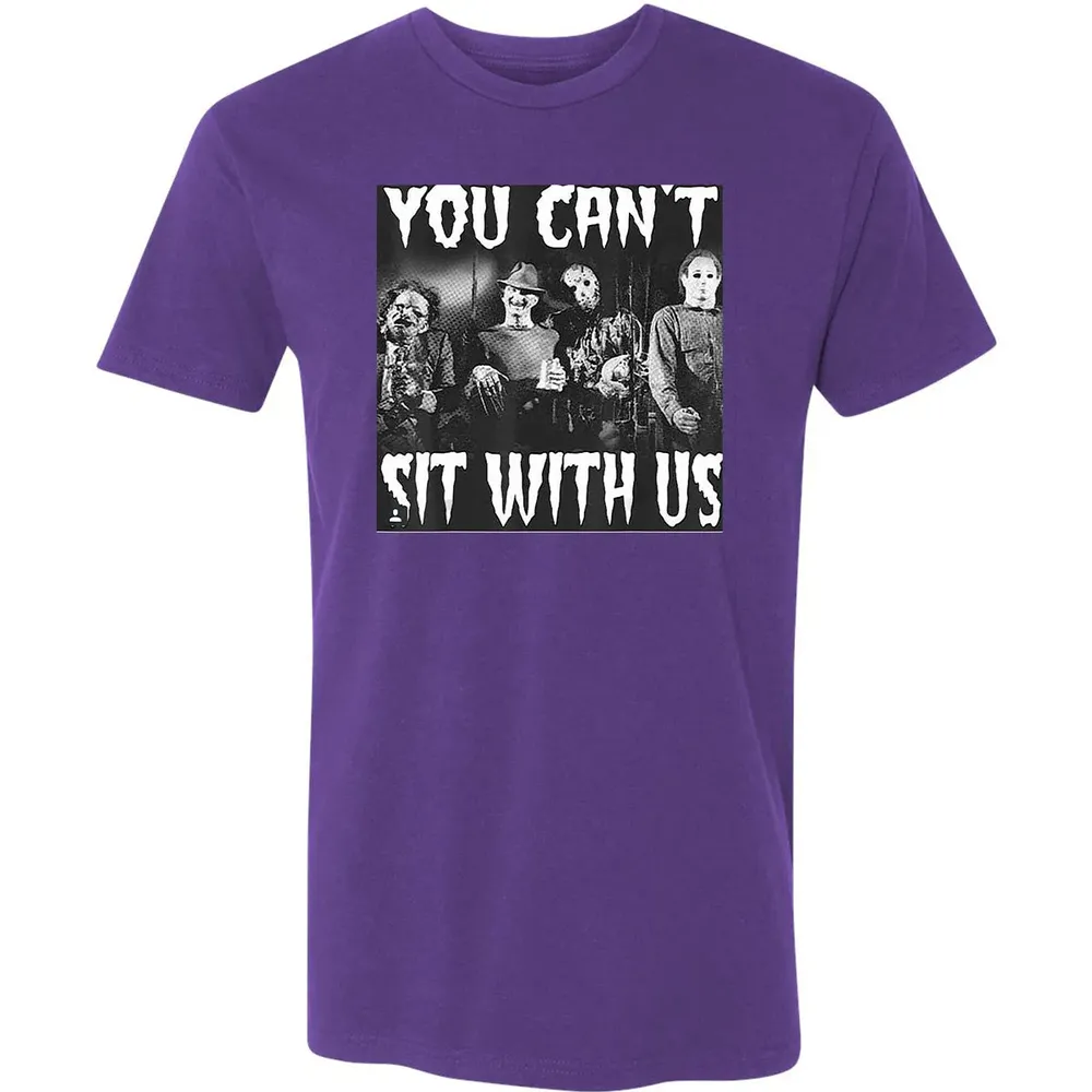 you can't sit with us funny halloween horror Premium Unisex T-shirt - 7