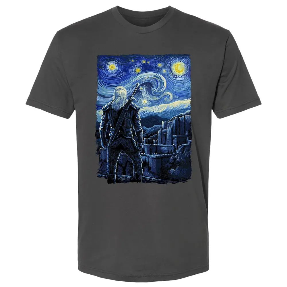 Starry Kaer Morhen Premium Unisex T-shirt - 8