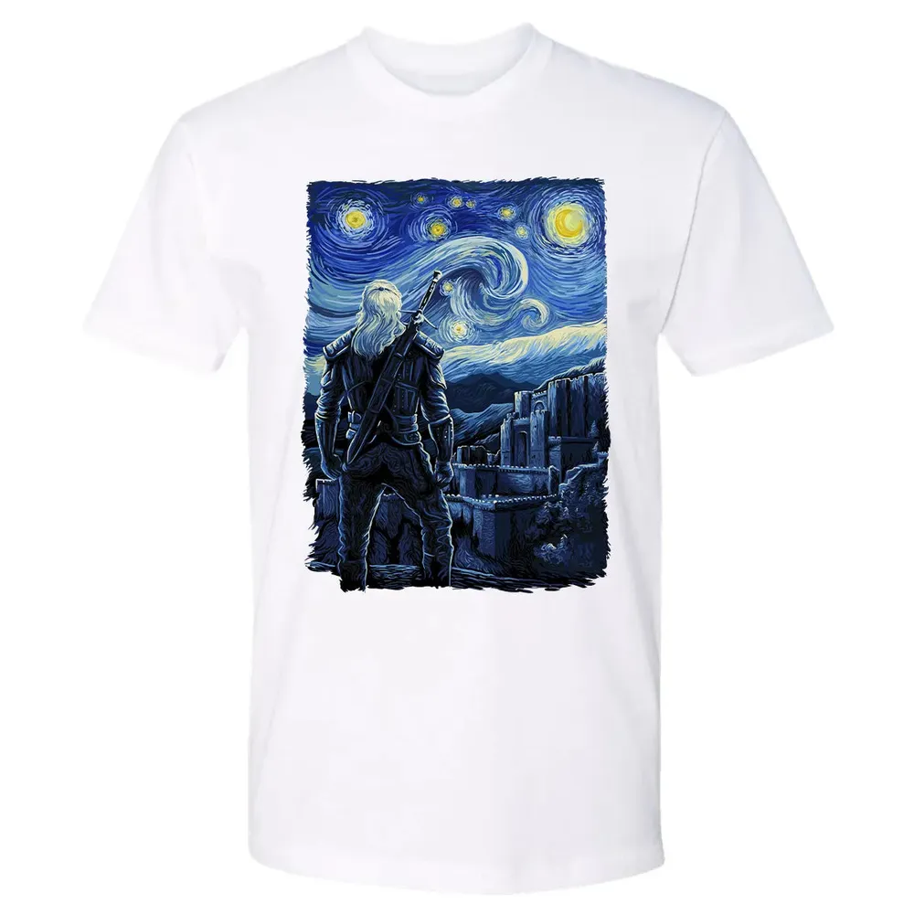 Starry Kaer Morhen Premium Unisex T-shirt - 4