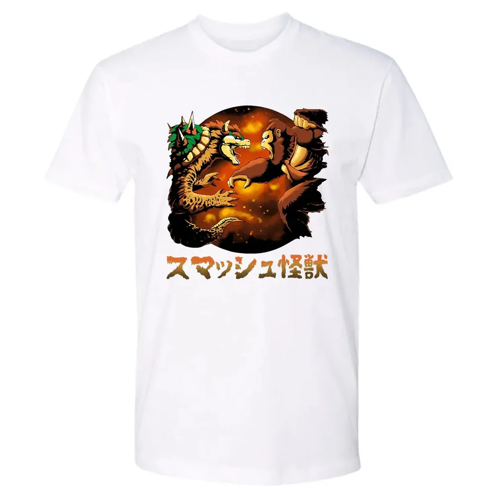 Bowser vs. Donkey Kong Premium Unisex T-shirt - 4