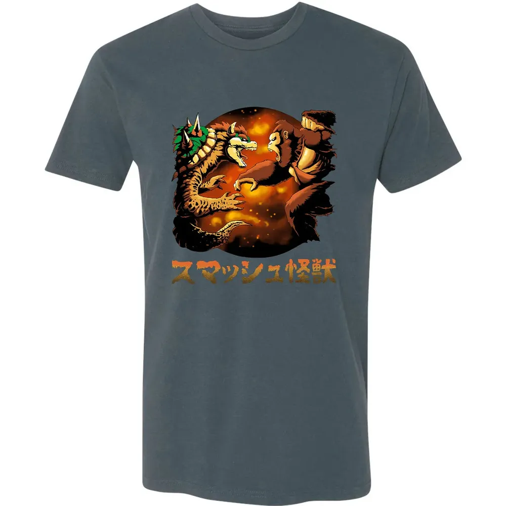 Bowser vs. Donkey Kong Premium Unisex T-shirt - 14
