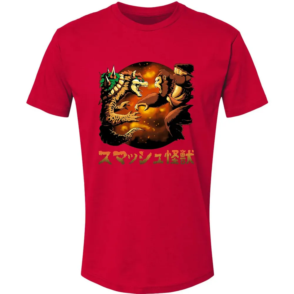 Bowser vs. Donkey Kong Premium Unisex T-shirt - 6