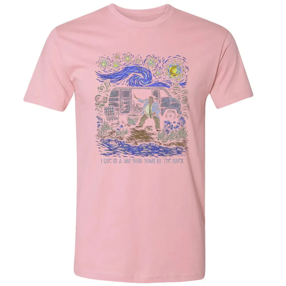 Live In A Van Gogh Premium Unisex T-shirt - 3
