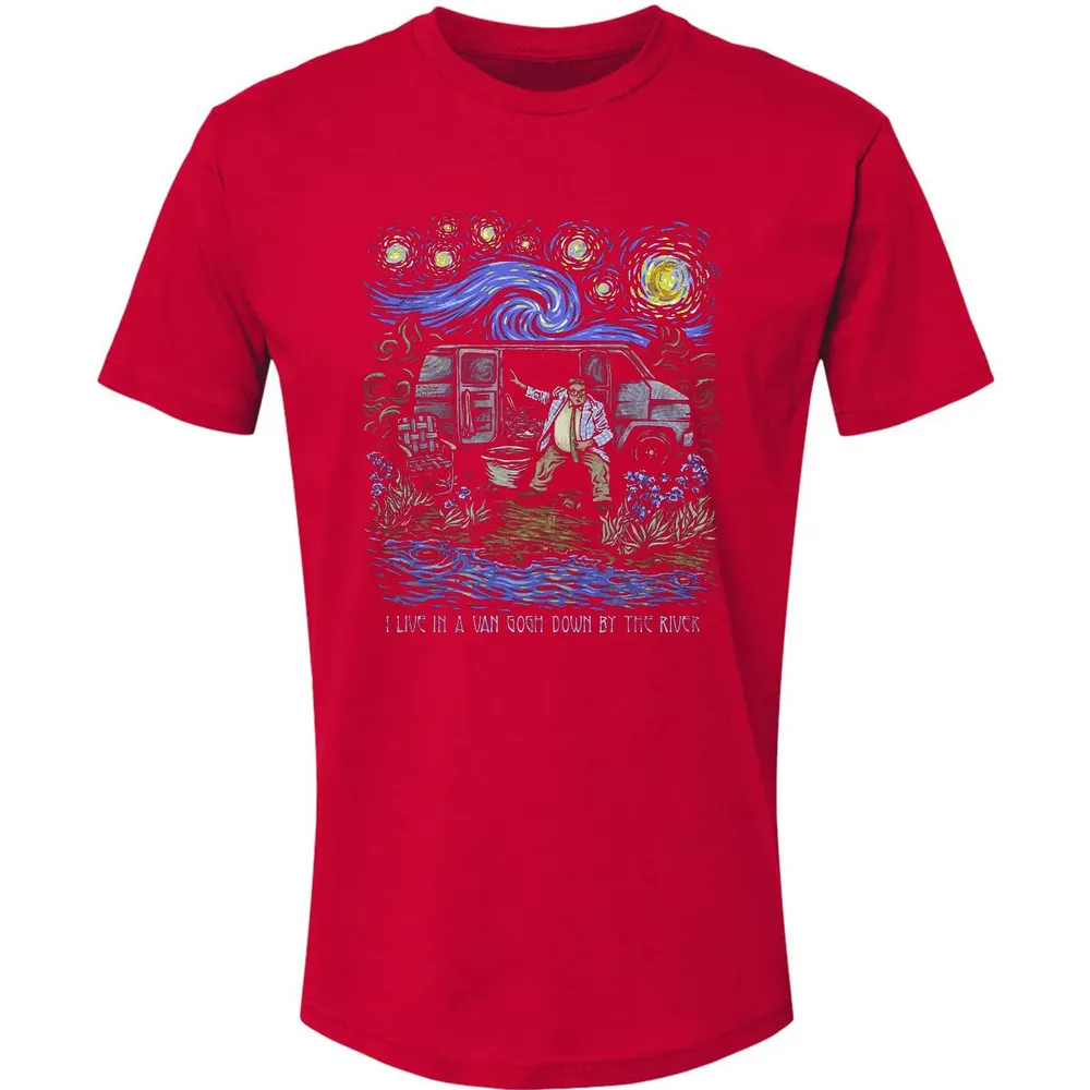 Live In A Van Gogh Premium Unisex T-shirt - 6