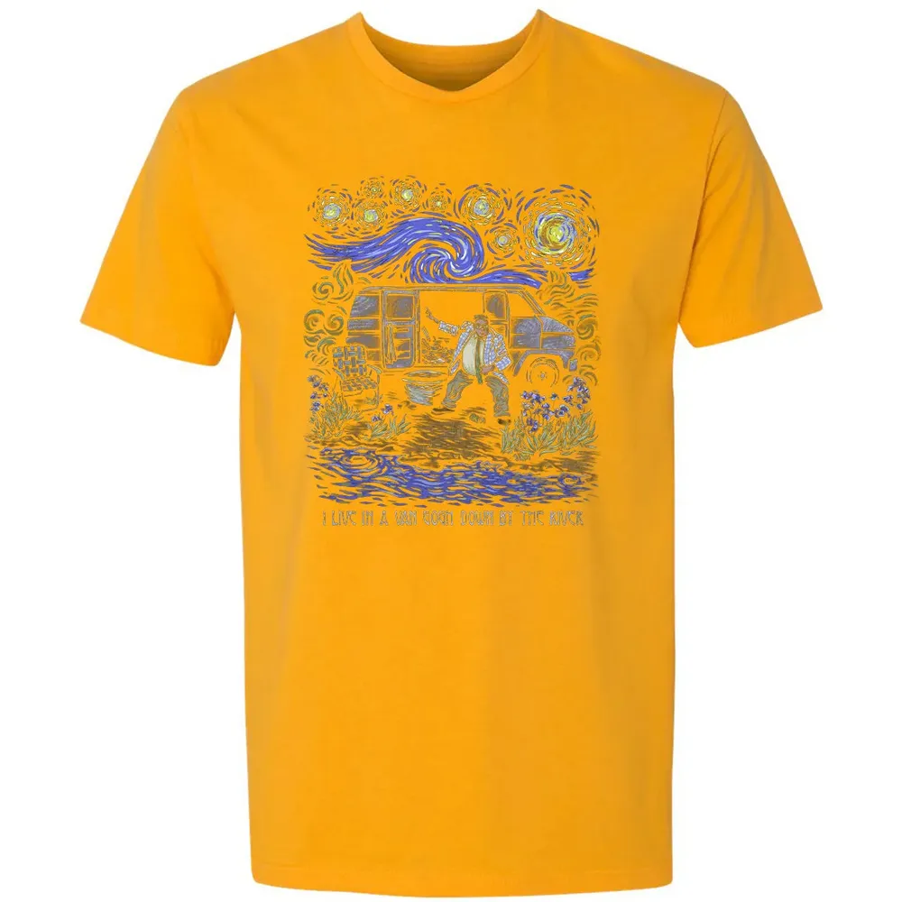 Live In A Van Gogh Premium Unisex T-shirt - 11