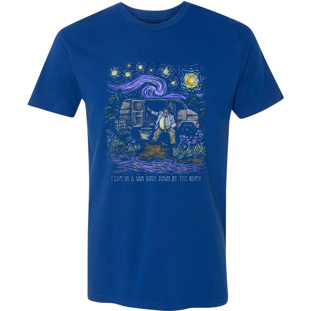 Live In A Van Gogh Premium Unisex T-shirt - 10