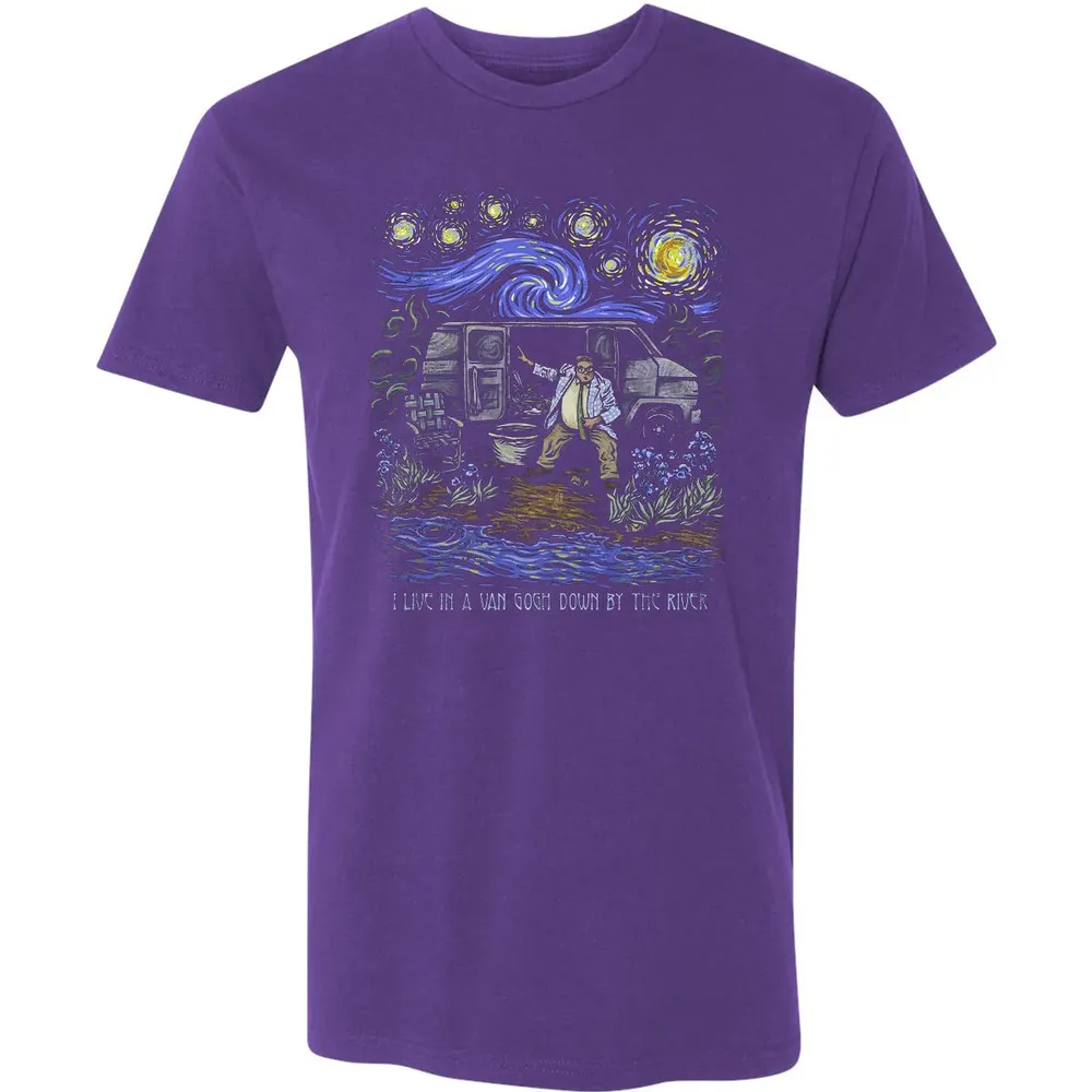 Live In A Van Gogh Premium Unisex T-shirt - 7