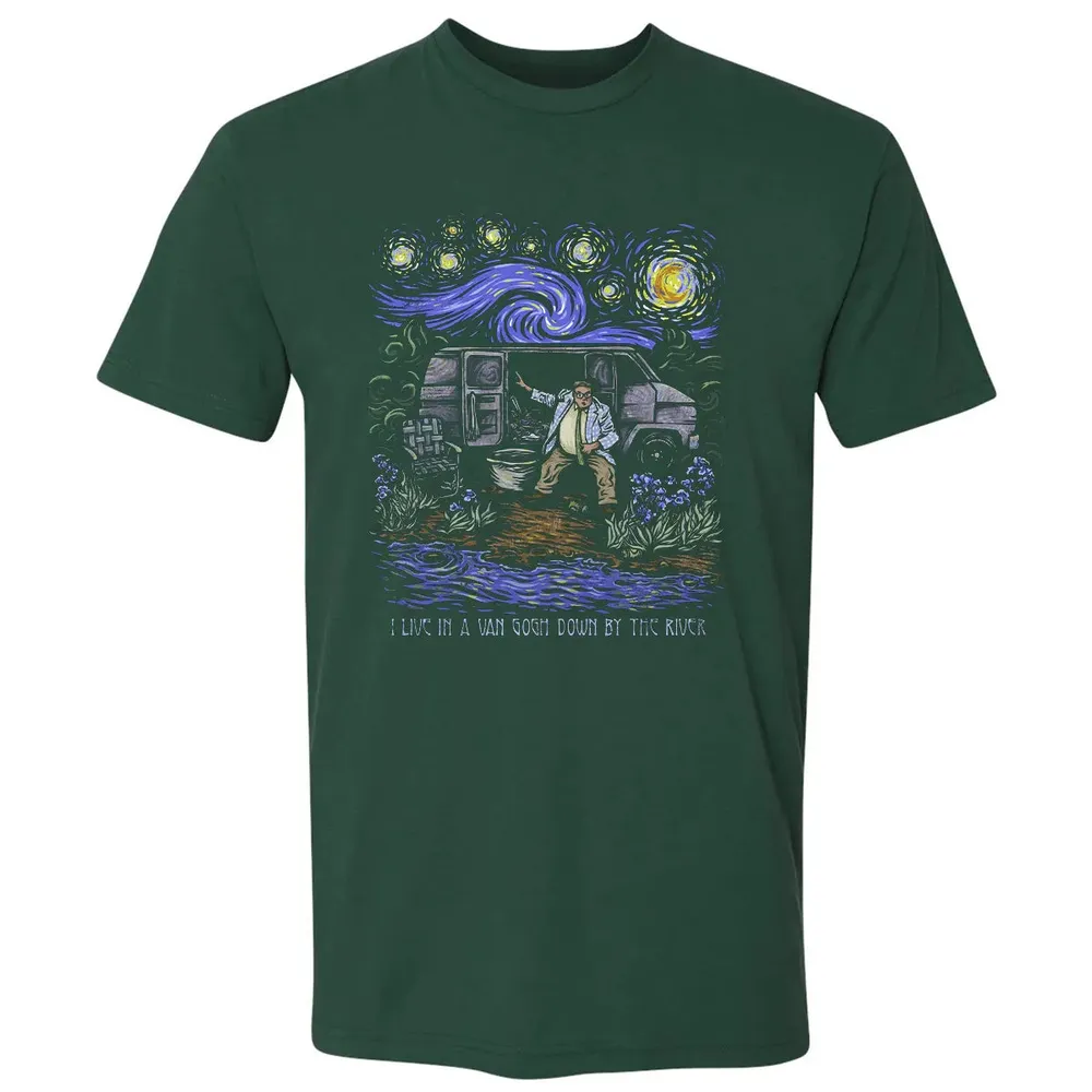 Live In A Van Gogh Premium Unisex T-shirt - 12